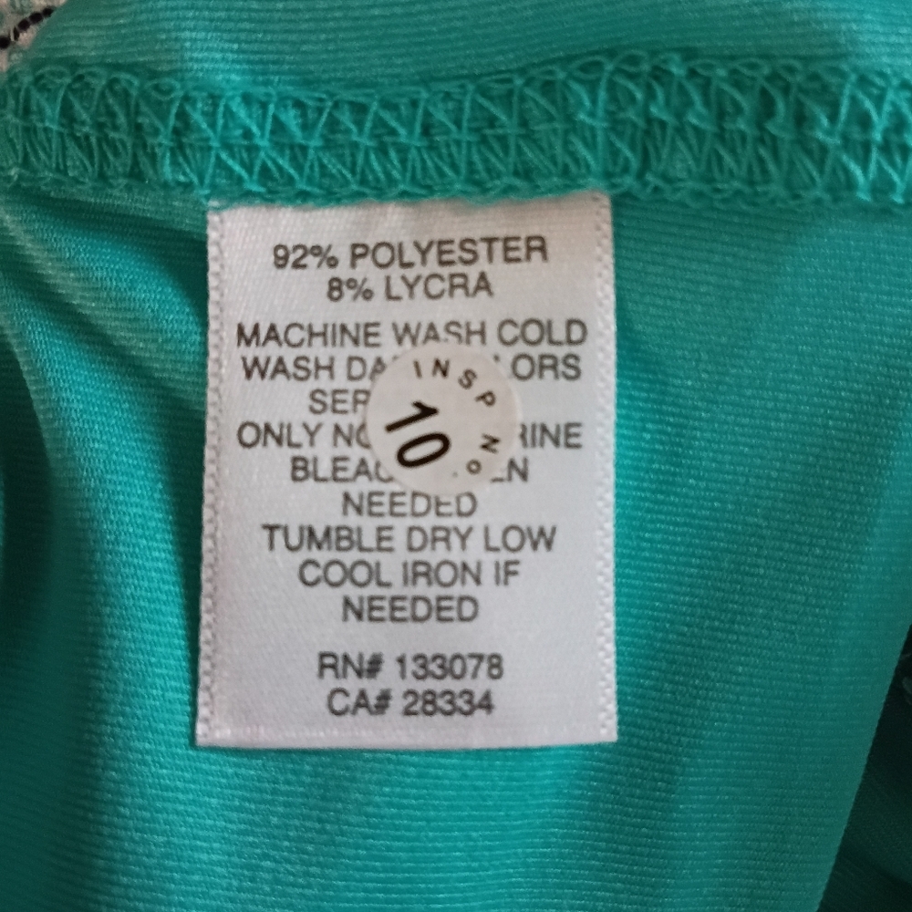 Lucky in Love Eyelet You Win Pickleball Skirt Built in Short Capri Print M NWT - Picture 9 of 13